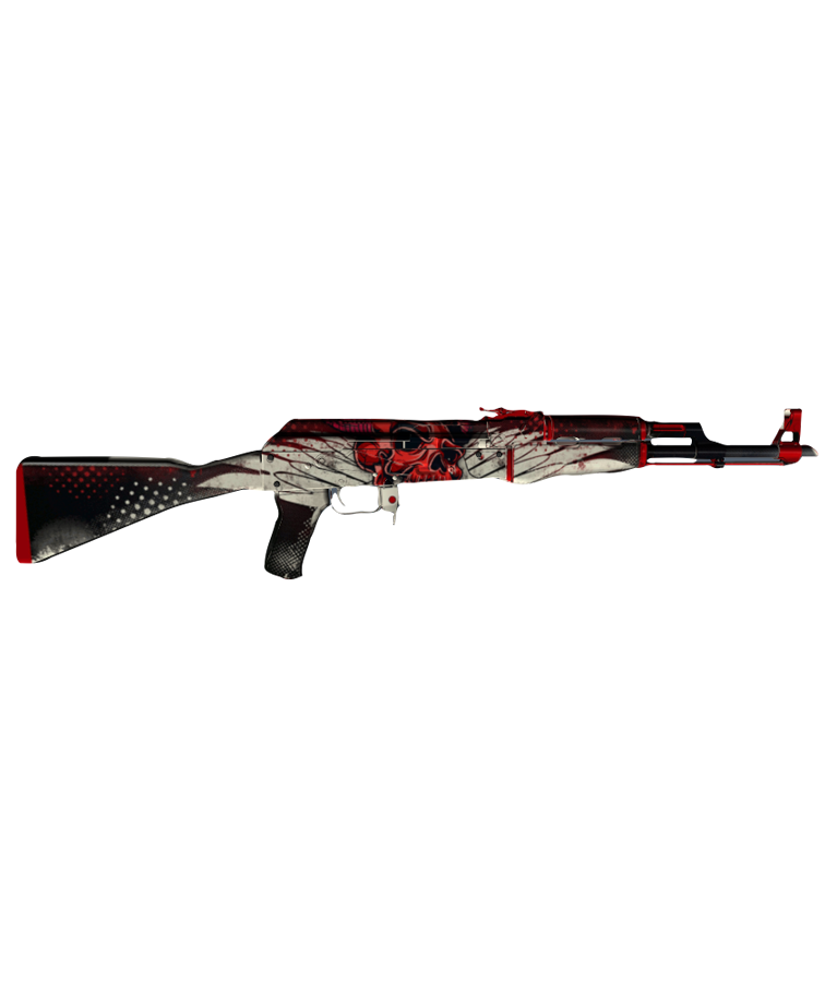 AK Skeleton Red