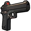 Heavy Pistol + 100 Munições